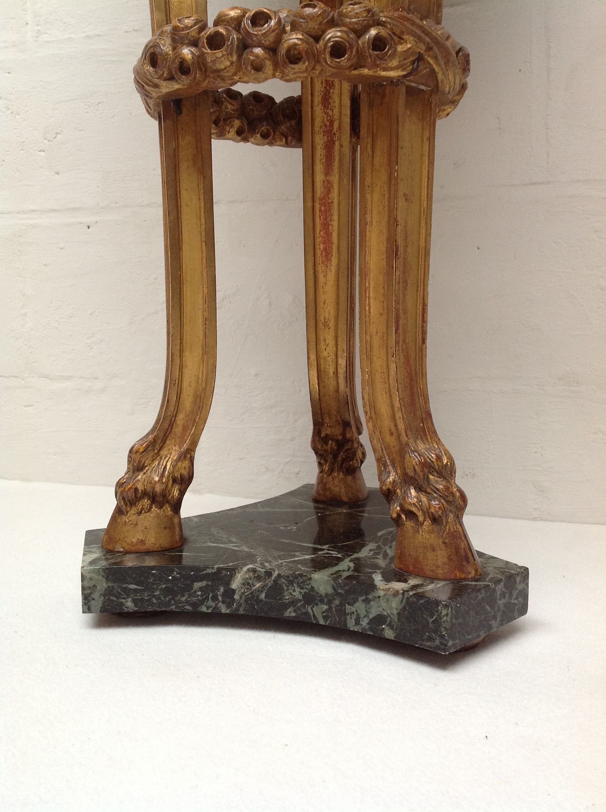 Wooden and marble saddler Napoleon III era