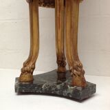 Wooden and marble saddler Napoleon III era