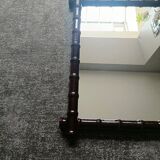 Vintage bamboo style mirror