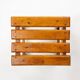 Industrial Brutalist Wooden Stool, Belgium, 1920s