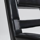 Leatherette Armchair Prototype, Italy, 1980s