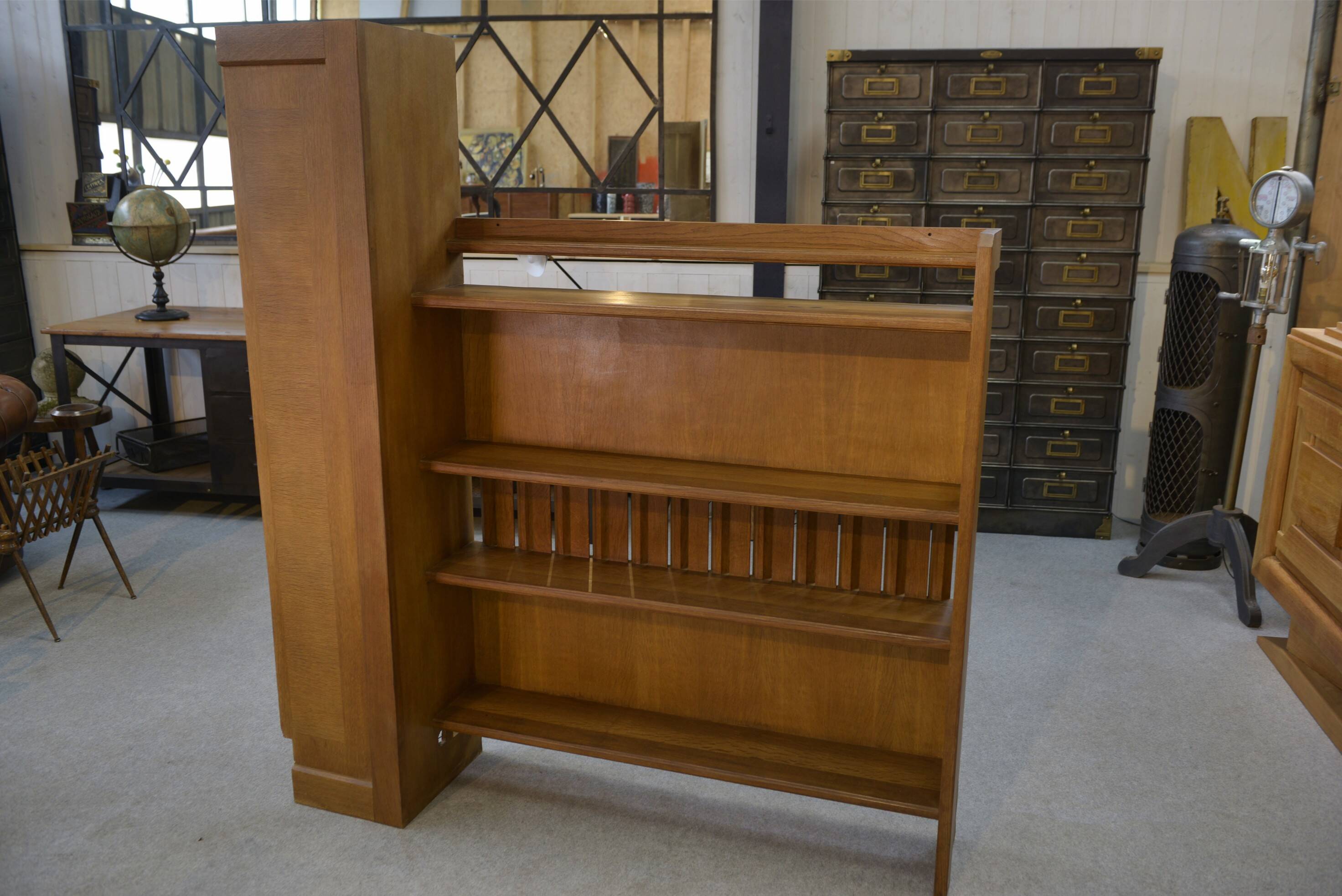 Large wall shelf by Guillerme & Chambron 1950's