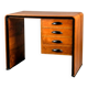 Italian walnut writing desk.attrib Guglielmo Ulrich