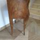 Pair of 2 Louis XV bedside tables - marquetry - 2 drawers - pink marble