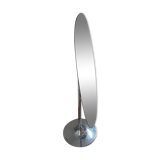 Space age standing mirror