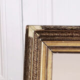 Barbizon-style gold leaf mirror