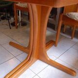 Juul Kristensen solid teak Scandinavian table from the 60s/70s