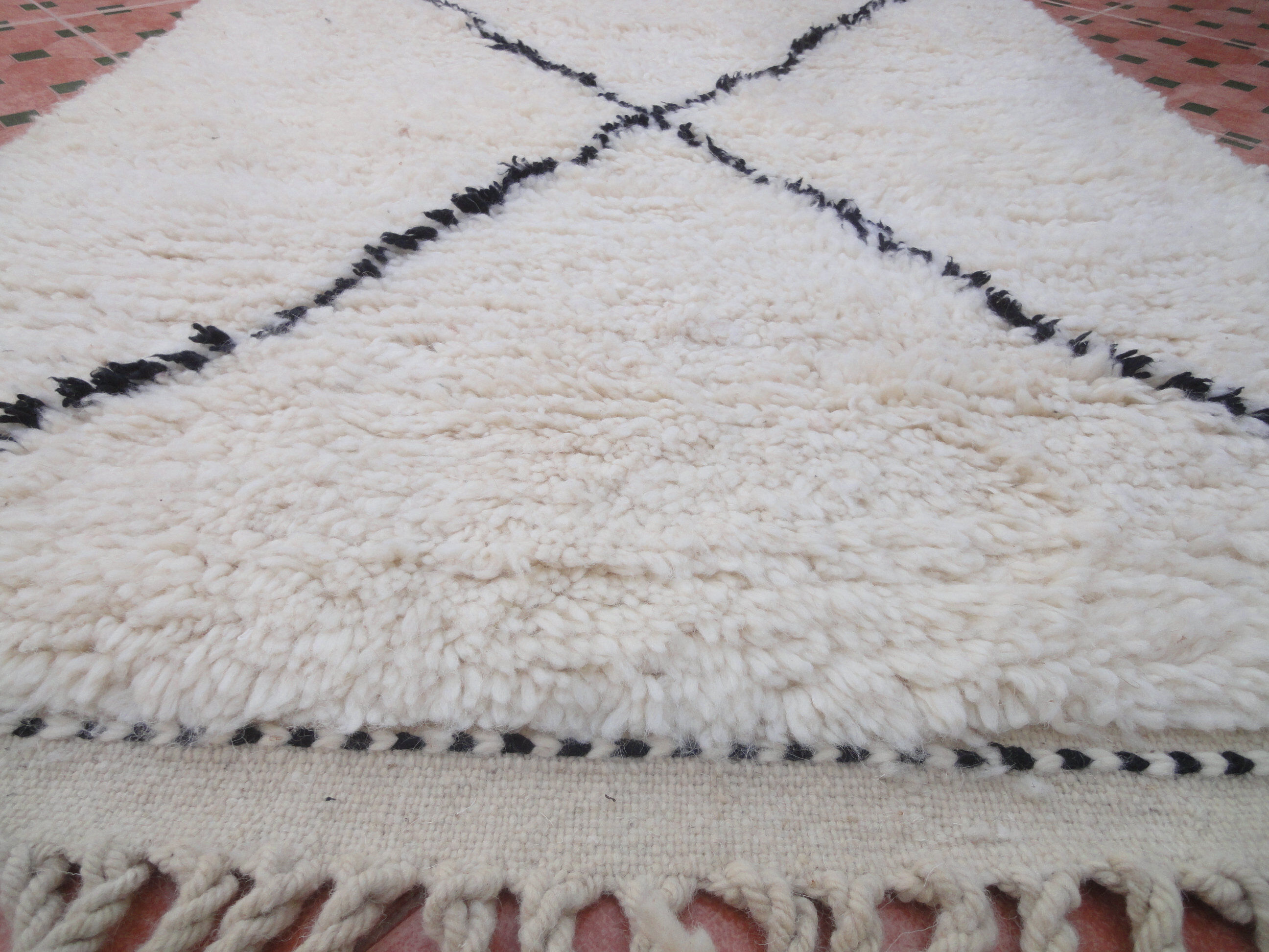 Carpet Beni Ourain 285 x 96 cm