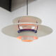 Plafonnier poul henningsen « ph5 », années 1960, danemark