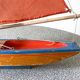 Giraud Sauveur brand half-deep hull basin sailing barque.