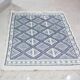 Handmade wool rug 205x90cm