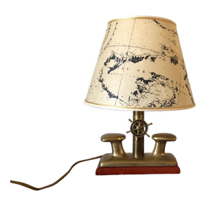lampe de marin italienne, - teck