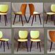 Pair of bistro chairs Baumann 800 Max Bill 50s