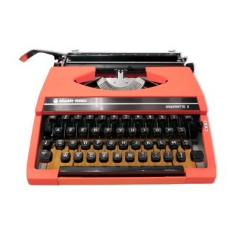 Typewriter Silver Reed Silverette II Orange Power revised ribbon new