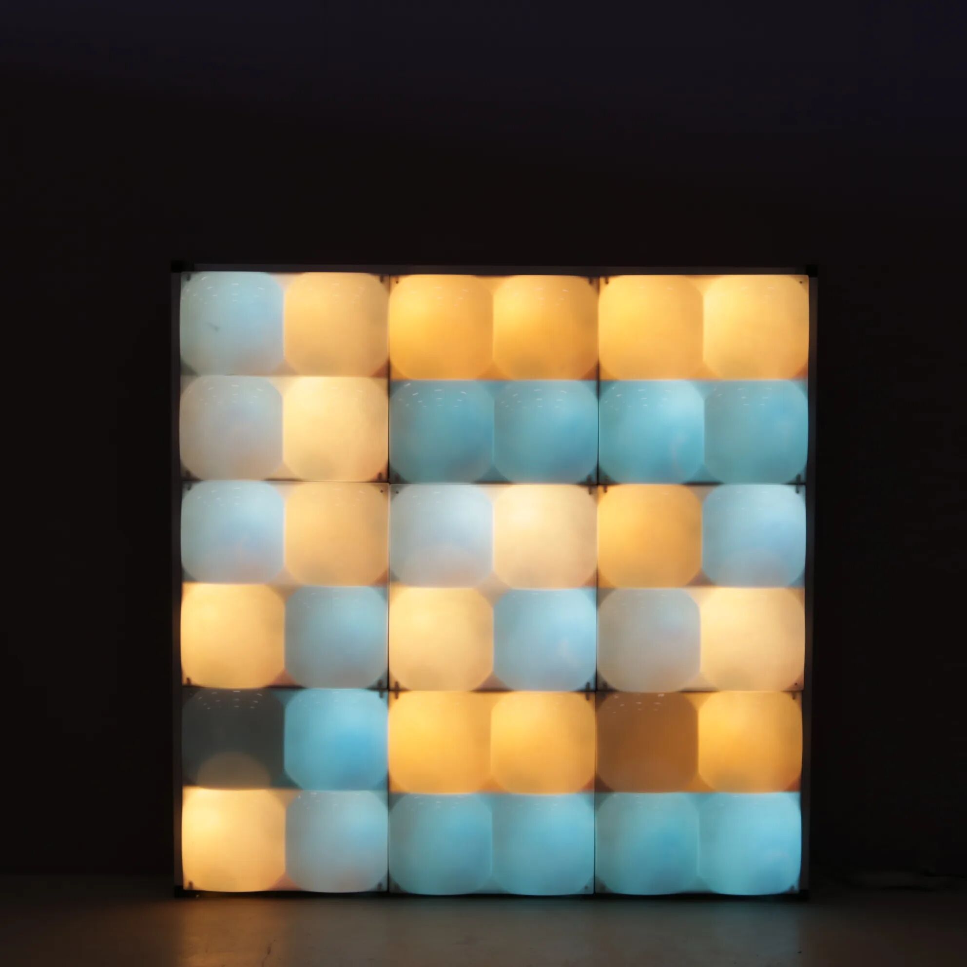 1990s Chroma wall light object created by British designer Jeremy Lord