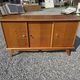 Vintage 3-door sideboard from the 60s in oak