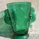 Vases "motif faune marine"