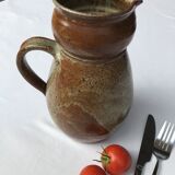 Handmade speckled stoneware pitcher 1.5 liters
