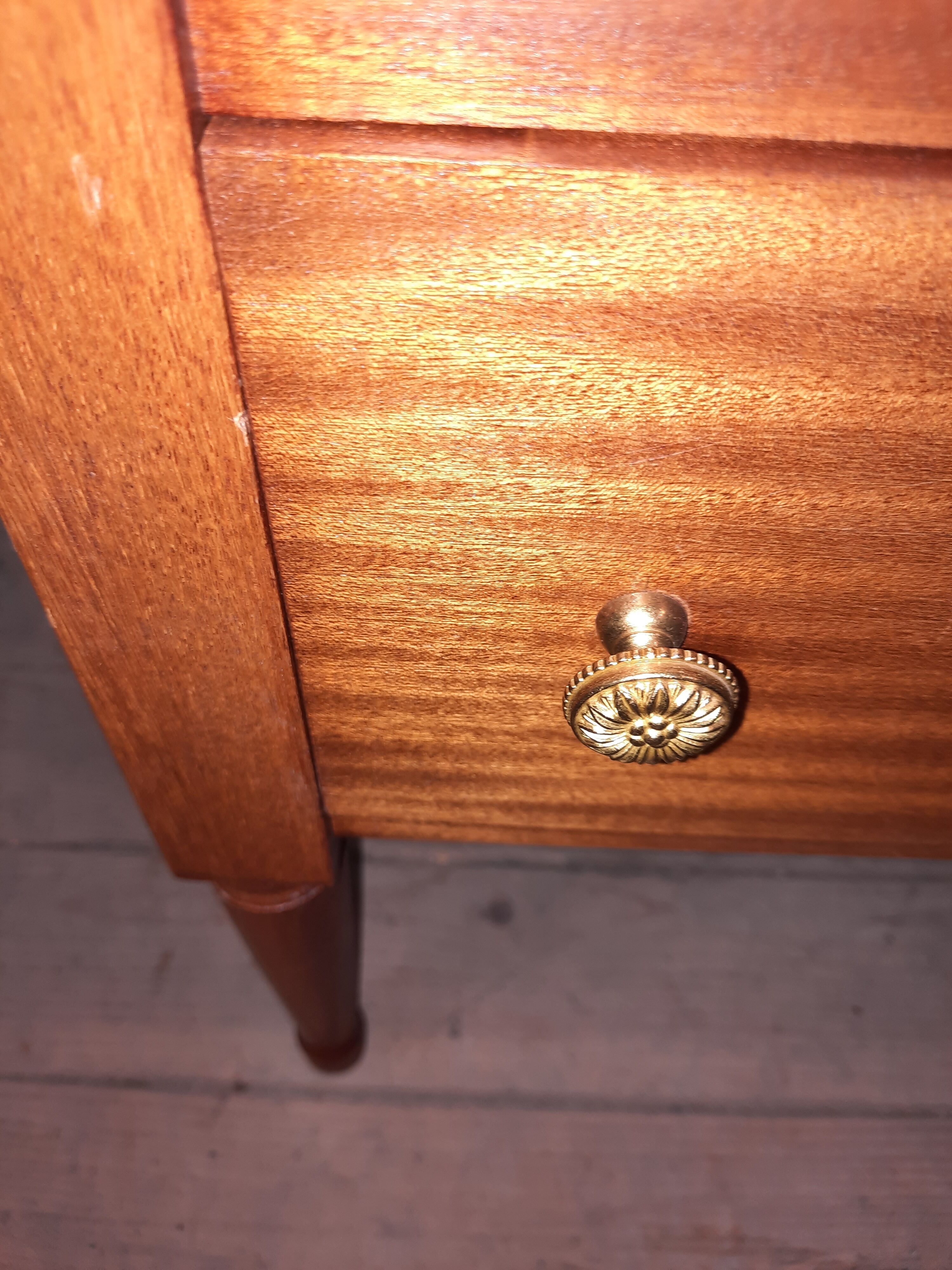 Natural wooden foot shelves