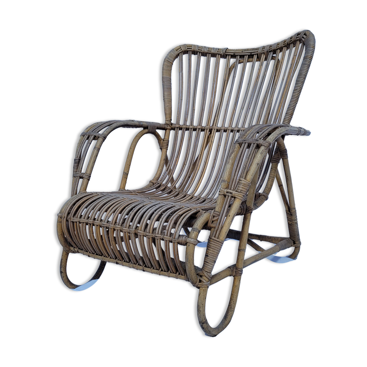 Fauteuil adulte rotin