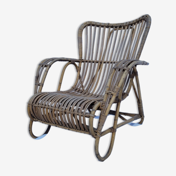 Adult rattan chair