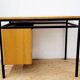 Bureau en bois et métal