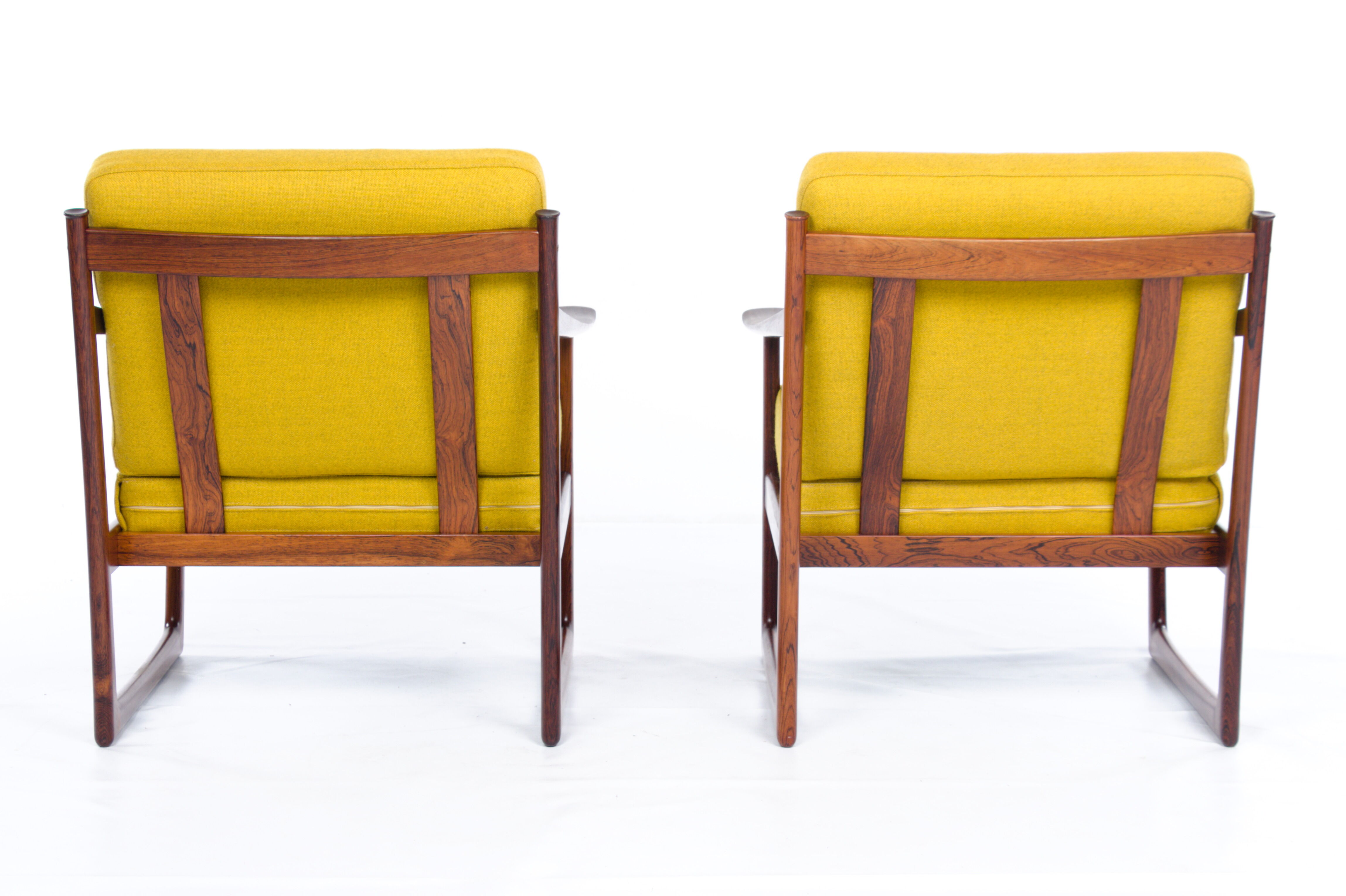 Sofa, armchairs, and table by Peter Hvidt for France & Son