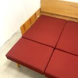 Daybed sofa bed Česky Nabytek, Vintage Czech 1960s