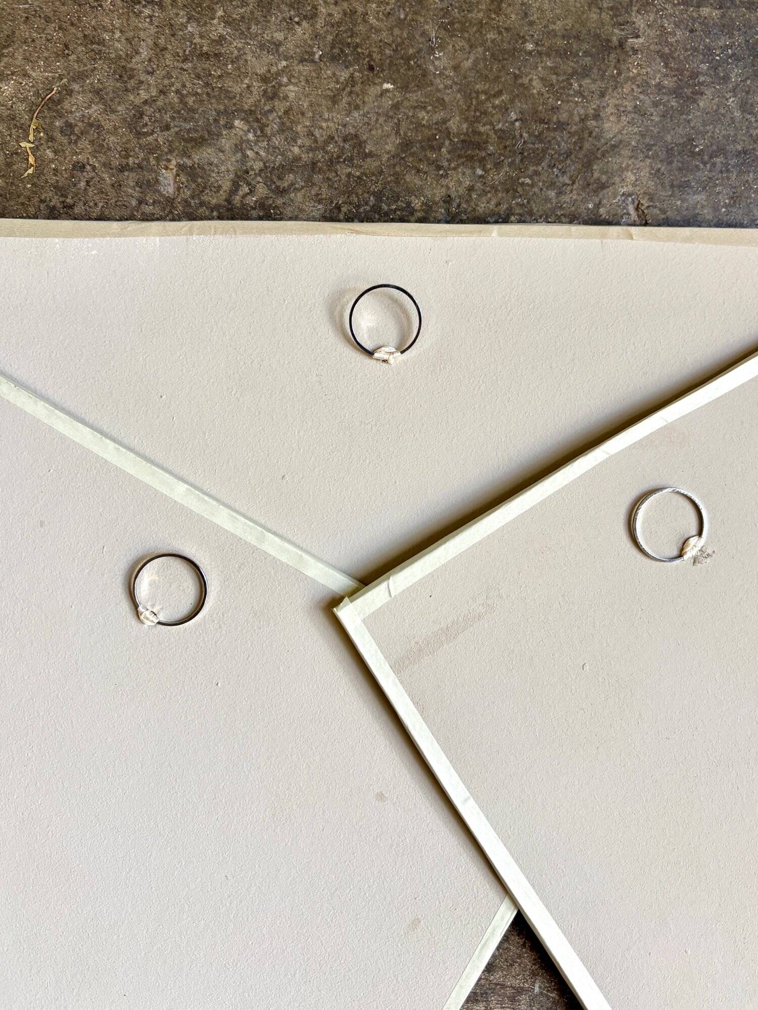 Oil painting on canvas "House and greenery" no. 55