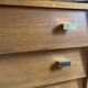 Vintage oak chest of drawers with 4 drawers