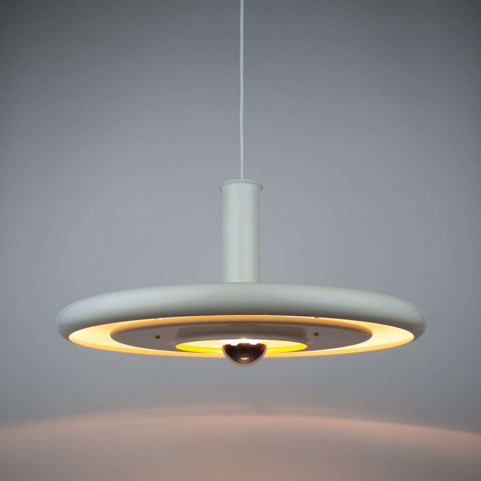Danish vintage light Optima by Hans Due, Fog og Morup, 1972