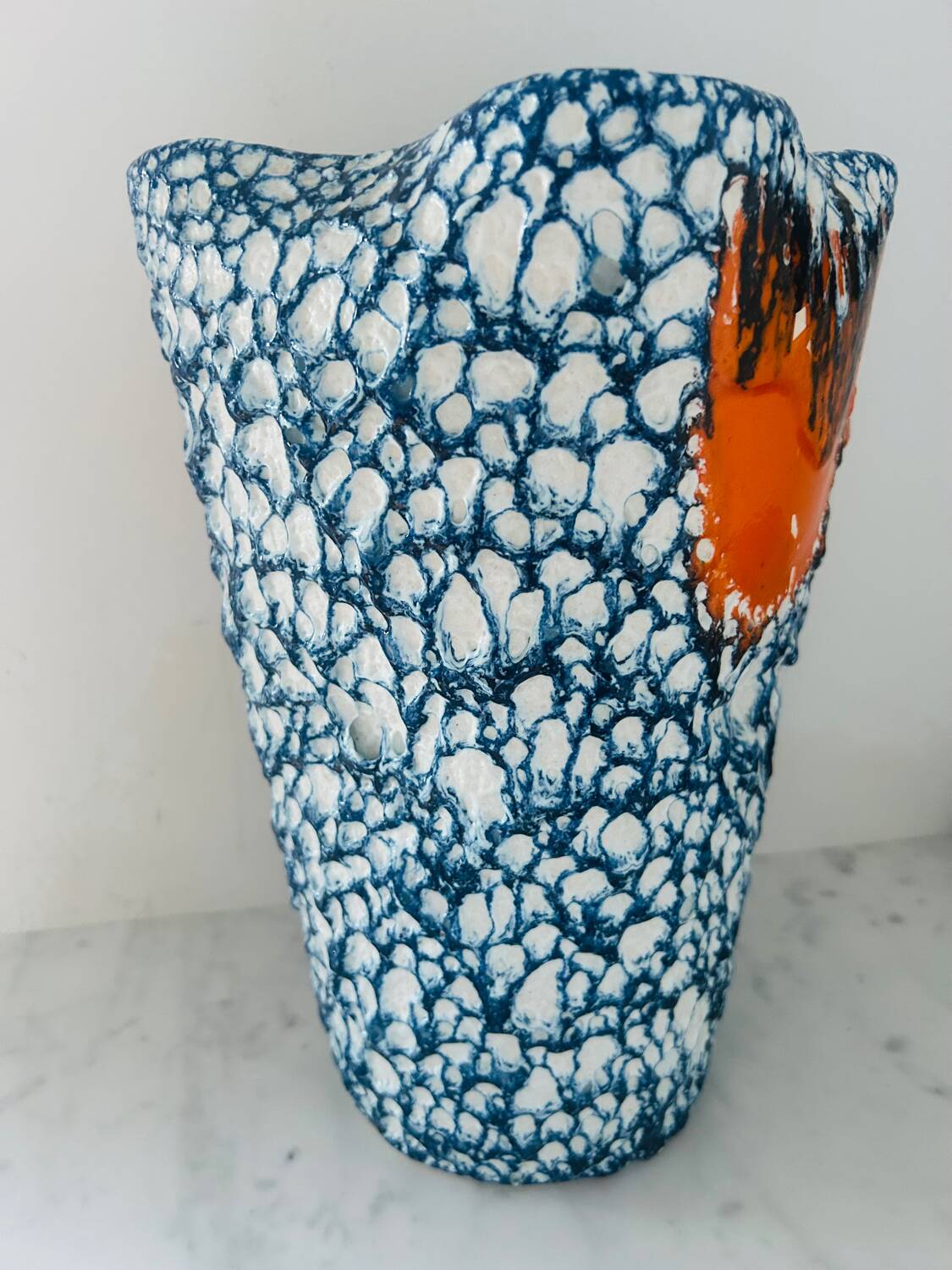 Vallauris Fat Lava Vase