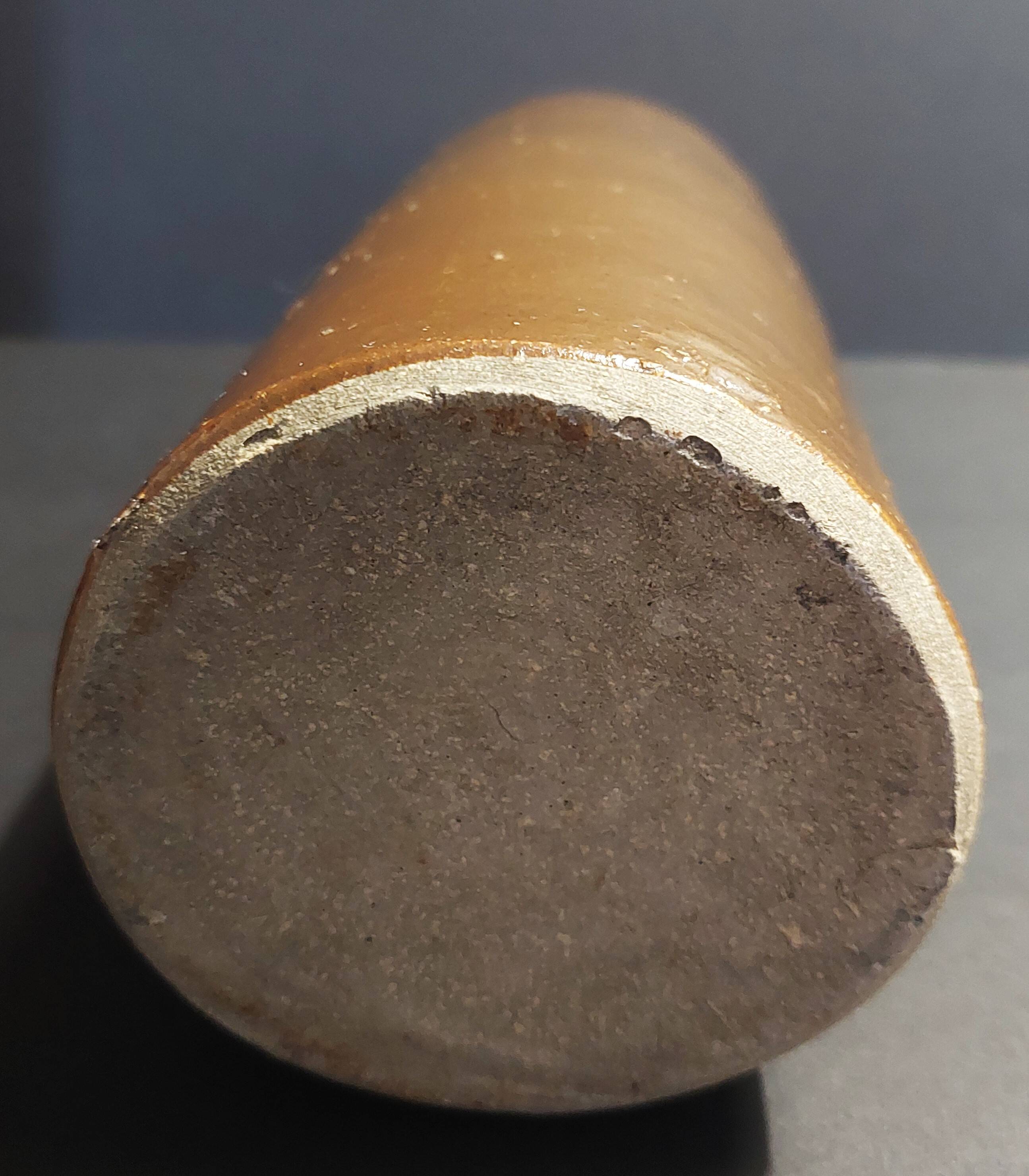 20th century glazed stoneware bottle