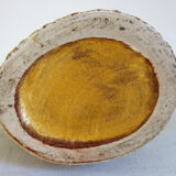Vase fat lava Vallauris 60s