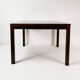 Mahogany Coffee Table, Vejle Stole, Denmark, 1970s
