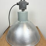 Industrial aluminium pendant light from Elektrosvit, 1960s