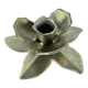 Brass Flower Candle Holder, 1970