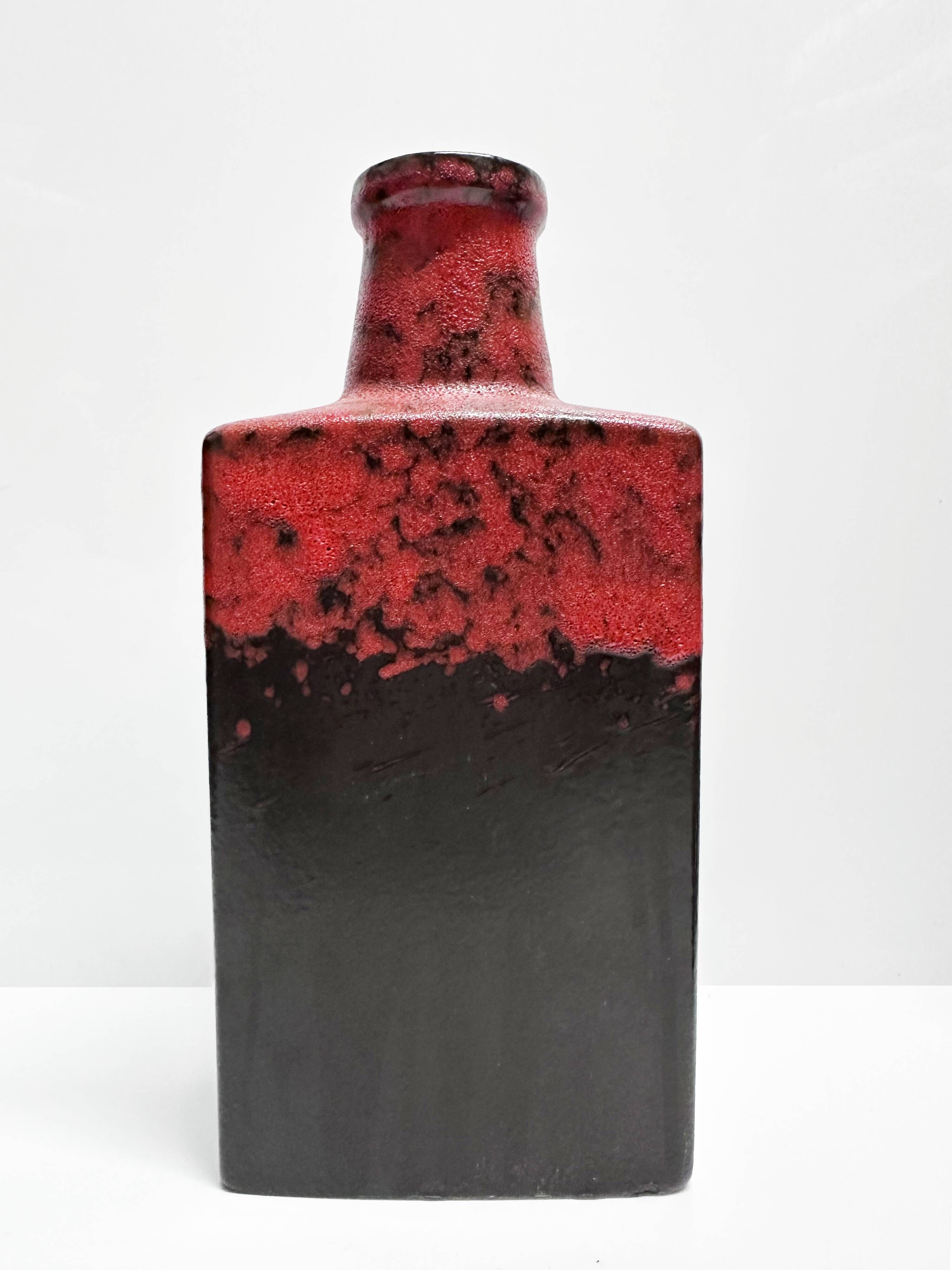 Set of four modernist ceramic vases. Germany, 1960s and 1970s.