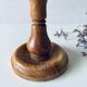 Bougeoir ancien en bois