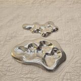 Aluminum sculpture by Paul Oudet for Claude de Muzac