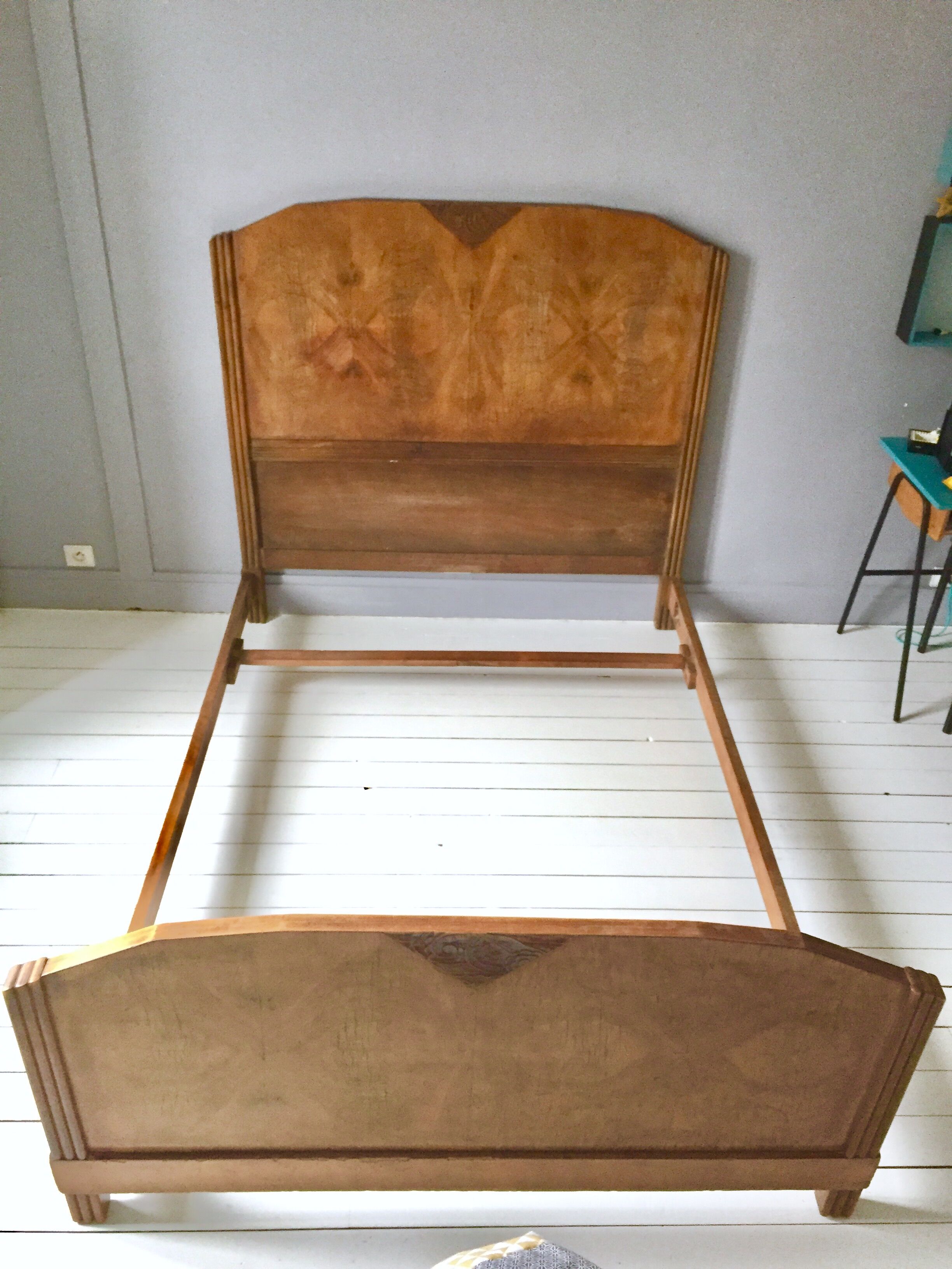 Adult bed art deco years 20, 30