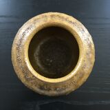 Vase boule relief cratère
