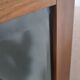 Vintage oak vitrine