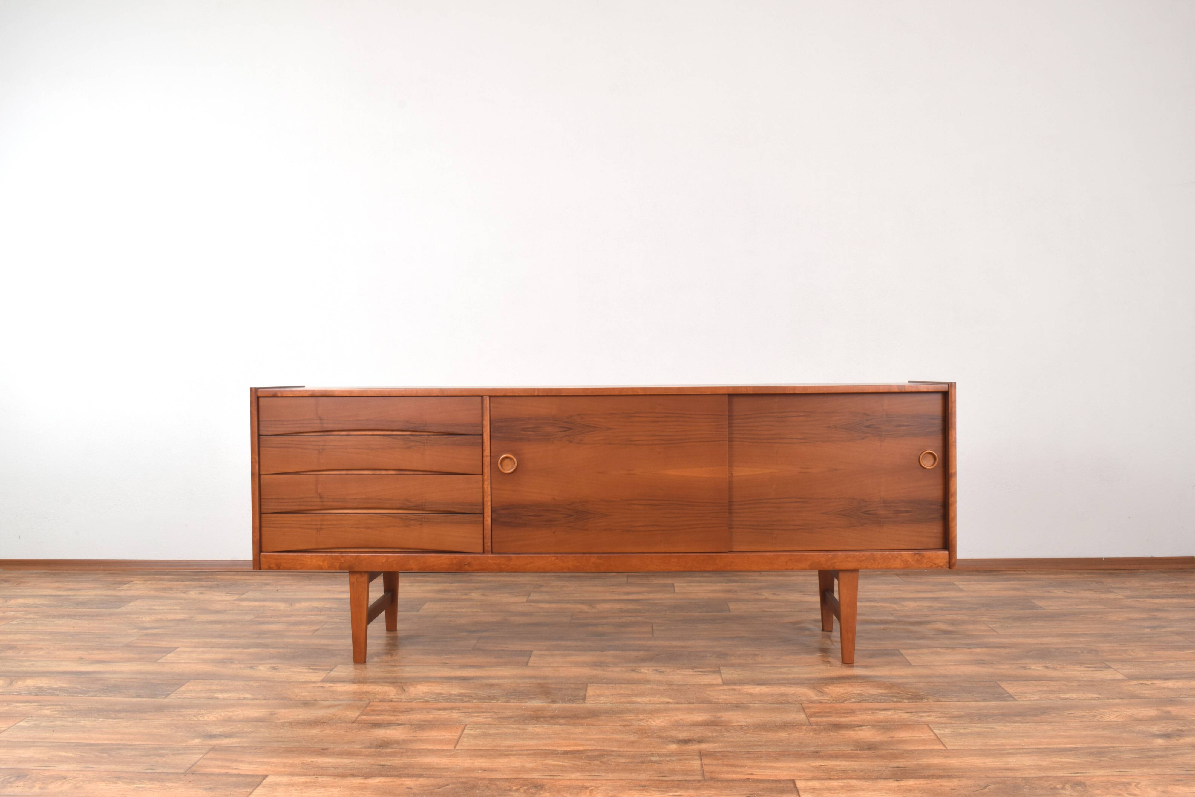 Mid-Century Walnut Sideboard Model Ulvö by Erik Wørts for Ikea, 1960s