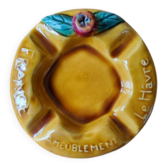 Vintage advertising ashtray