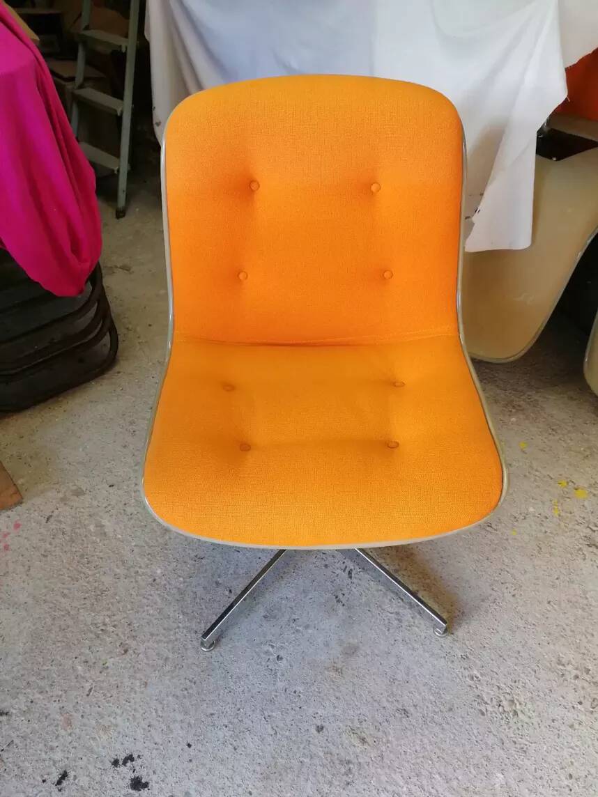 Fauteuil vintage de bureau steelcase strafor de randall buck