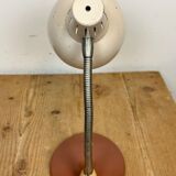 Vintage Industrial Gooseneck Table Lamp, 1960s