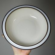 8 bols, assiettes creuses Denby England en grès, années 80-90