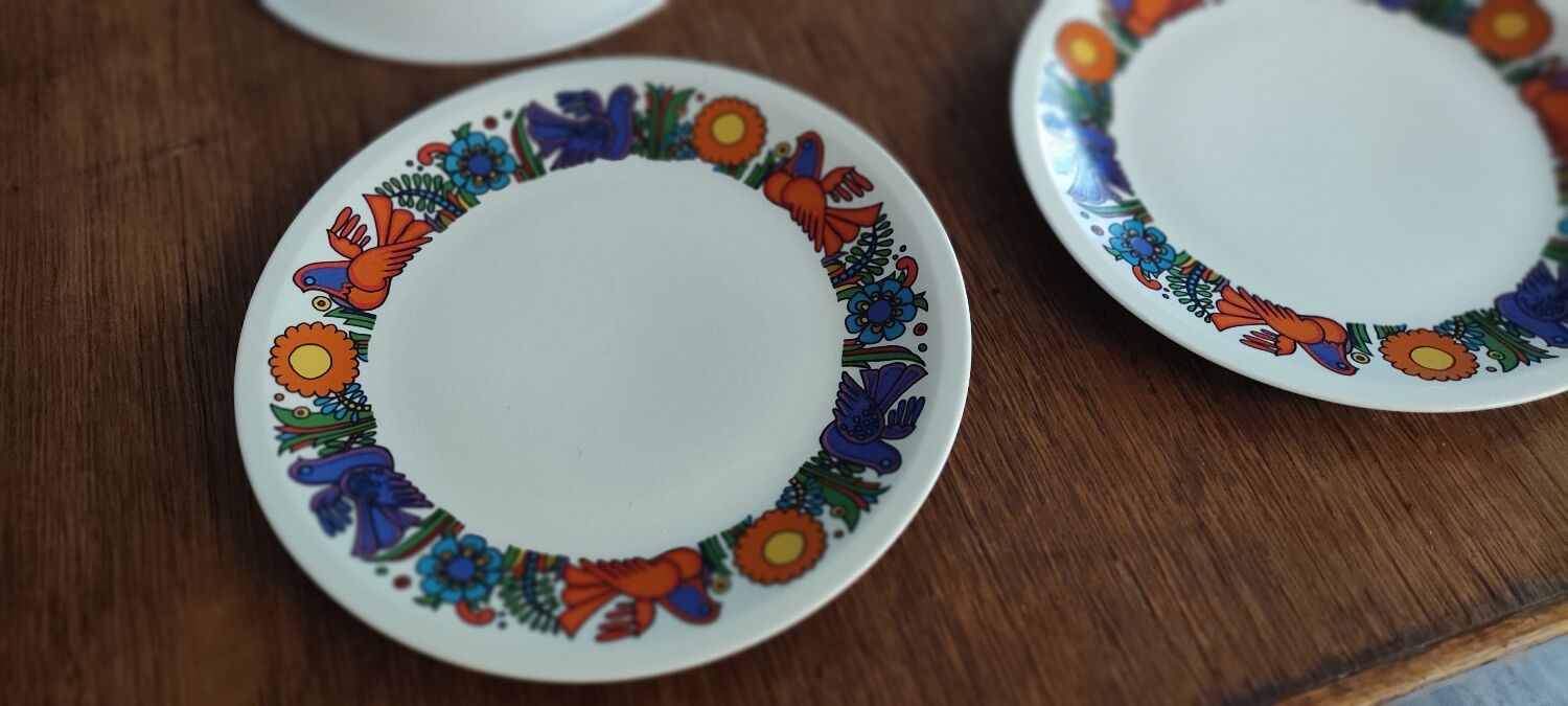 6 flat plates acapulco villeroy and bosch