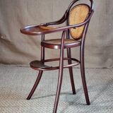 Chaise haute enfant bébé thonet 1900-1910 ca